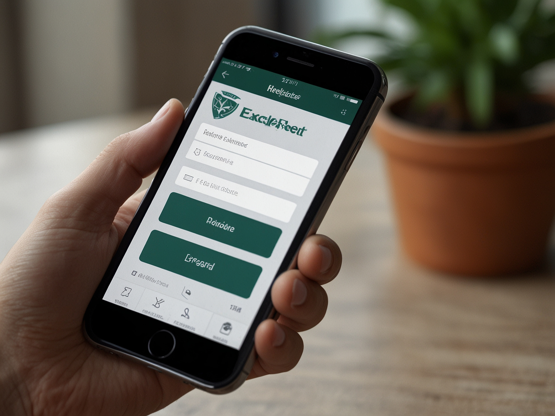 Formular de înregistrare Excelbet pe mobil
